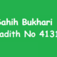Sahih Bukhari Hadith 4131