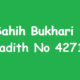 Sahih Bukhari Hadith 4271
