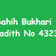 Sahih Bukhari Hadith 4323