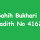 Sahih Bukhari Hadith 4162