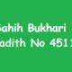 Sahih Bukhari Hadith 4511