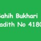 Sahih Bukhari Hadith 4180