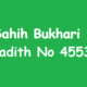 Sahih Bukhari Hadith 4553
