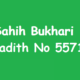 Sahih Bukhari Hadith No 5571