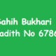 Sahih Bukhari Hadith No 6786 in Urdu